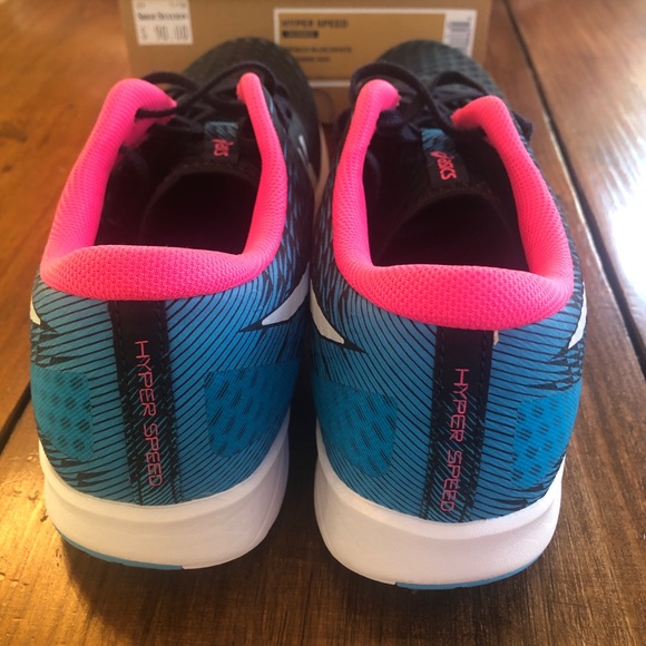 asics Women’s Hyper Speed Sneakers Size 11 New In Box 1012A899-400 French Blue - Picture 3 of 6